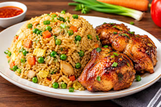 do fried rice and chicken
