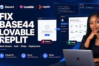 base44 app expert base44 bug fixing base44 debugging app deployment vormac saas