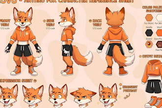 do custom plush reference sheet plush toy design stuffed furry animal character
