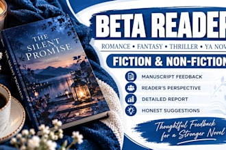 beta read romance, fantasy, thriller, ya novel, beta reader