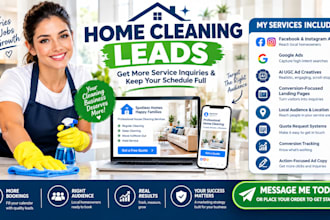 home cleaning leads cleaning leads house cleaning leads facebook ads google ad