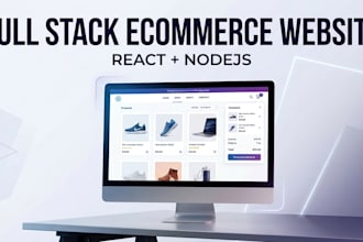 create a responsive ecommerce website with react and nodejs