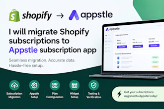 migrate shopify subscriptions from another app to appstle subscription app