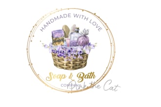 design a natural and elegant soap logo for your brand