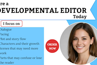 developmentally edit your novel, nonfiction developmental editing