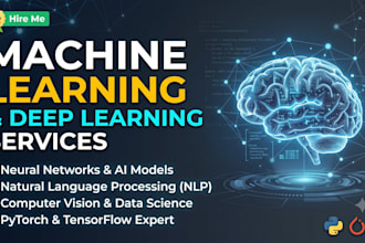 build machine learning models and custom chat bots