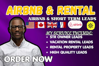 generate targeted rental property airbnb  property management leads