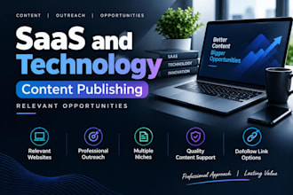 provide saas and technology content publishing opportunities
