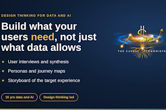 run a design thinking sprint for your data or ai product