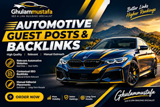 publish an automotive guest post on a high da car blog