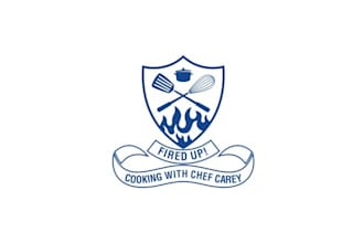 design powerful cooking food carey logo