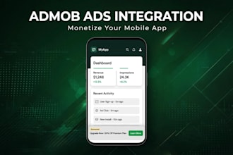 integrate google admob ads into your android or ios app