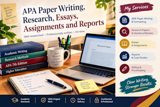 do apa paper writing, research, essays, assignments and reports
