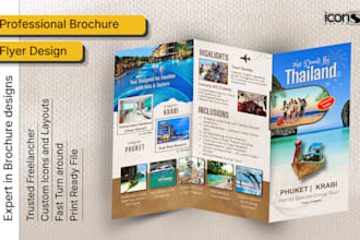 design a professional company profile brochure or business booklet