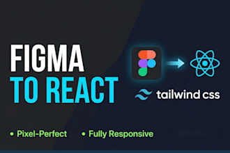 convert your figma design into responsive react components