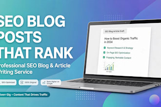 write seo blog posts that rank on google