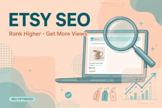 do etsy listing SEO optimization with keywords titles and tag