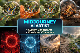create professional ai art using midjourney ai