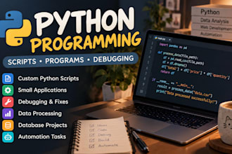 develop a python project or application