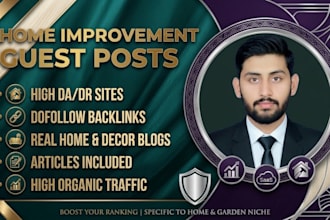 publish home improvement guest post on high da blogs