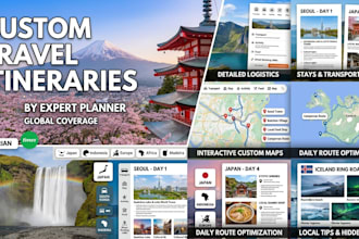 plan your perfect custom travel itinerary