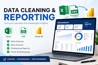 clean your data and create reports