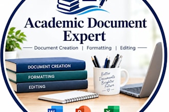 create, format and edit academic documents