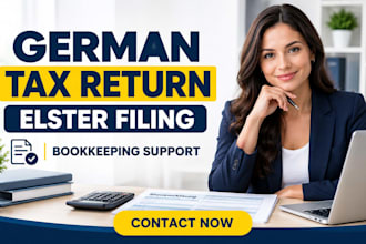 do german tax, bookkeeping, german vat, tax return, income tax, corporate tax