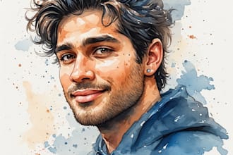 draw your photo to cartoon portrait