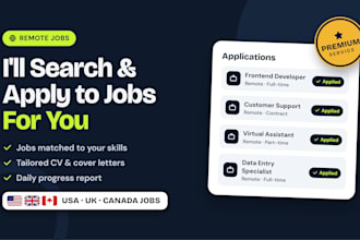 search and apply for jobs or find remote jobs on your behalf