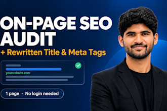 on page SEO audit