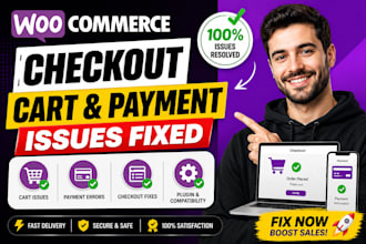 troubleshoot and fix woocommerce checkout issues and errors