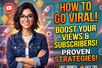 design fast viral amazing attractive youtube thumbnail