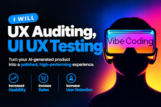 ux audit refine ai generated web app website cro review ui ux testing
