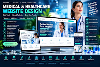 medical website healthcare, clinic, doctor website  biotech website pharma site