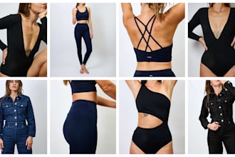 photography your clothes and accessories on a real model