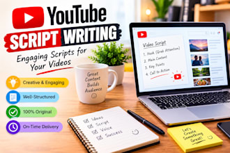 lwill write engaging hindi youtube video scripts