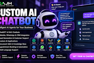 build custom ai chatbot, rag ai agent and chatgpt application
