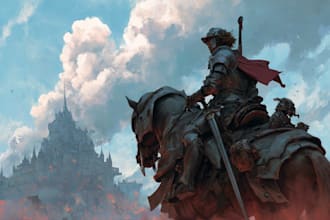 illustrate any art, characters and creatures