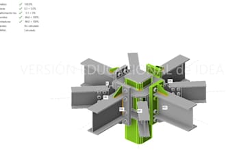 do steel connection design and stiffness analysis