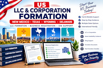 form llc or corporation in new mexico texas wyoming delaware