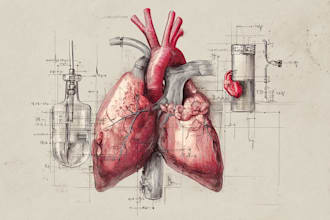 design scientific, medical, educational illustration for you