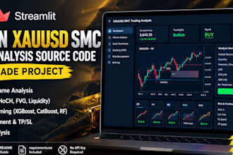 sell python xauusd smc trading source code