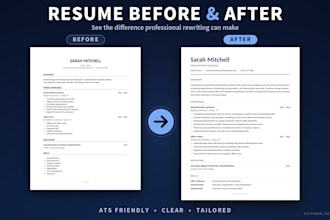 rewrite your resume and optimize your linkedin profile