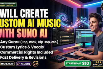 create a custom ai song with suno ai from your idea