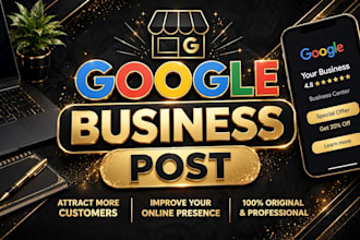 write SEO optimized google business profile posts