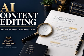 edit and fact check your ai generated content
