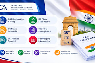 indian gst registration form 10f gst returns itr nri tds filing and bookkeeping