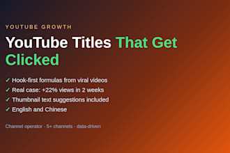 write viral youtube video titles to boost your ctr