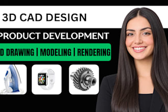 do 3d cad design 3d industrial design and 3d product design using solidworks